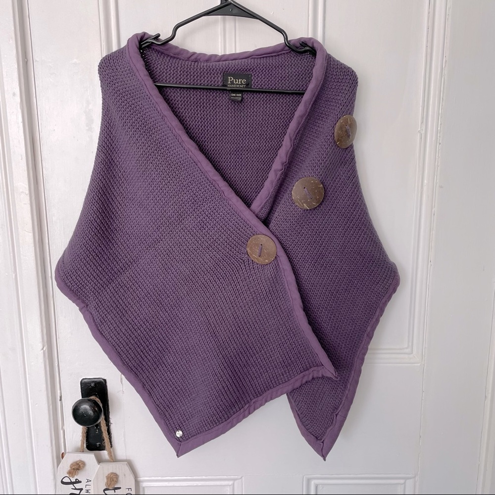 Pure Handknit Shawl